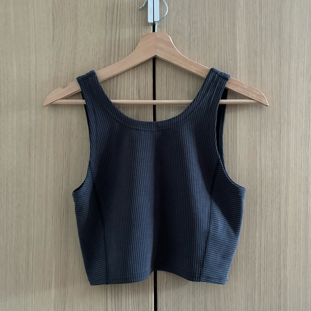 LULULEMON Ribbed Softstreme Cropped Tank Top